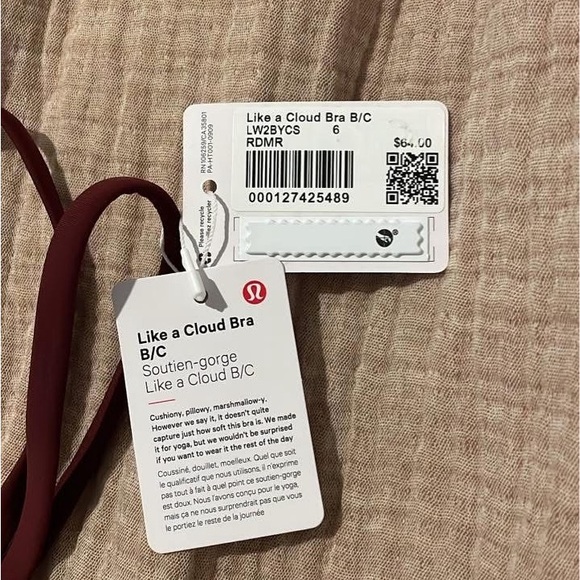 Lululemon Like A Cloud Sports Bra - Sizes 6 & 8 - Picture 2 of 4
